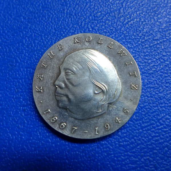 DDR 10 Mark 1967 Käthe Kollwitz FEHLPRÄGUNG