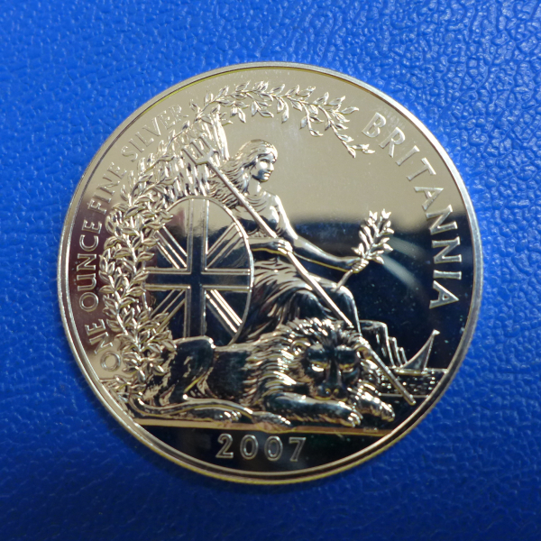 Großbritannien 1 Oz 2007 Britannia Silber