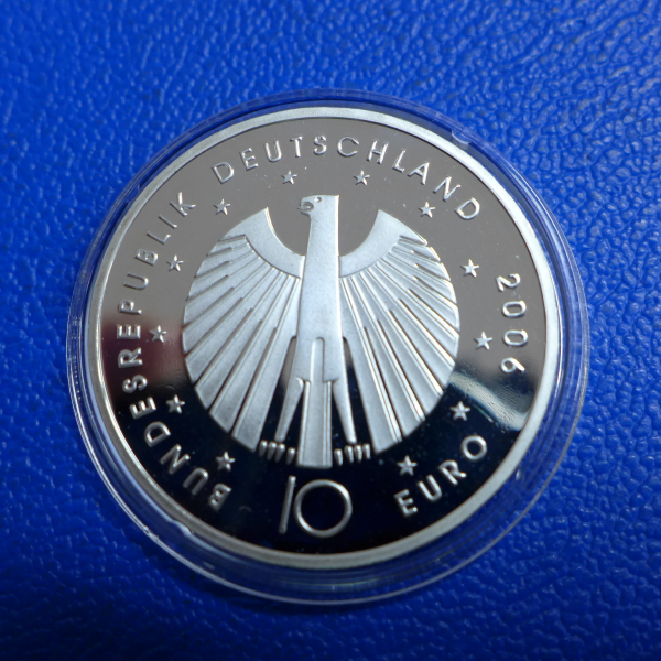 BRD 10 Euro 2002 - 2010 Gedenkmünzen Deutschland 925er Silber div.