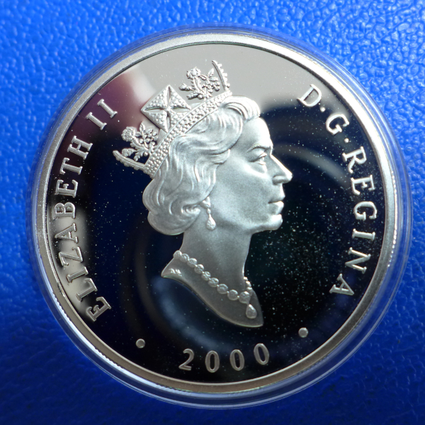 Kanada 20 Dollar 2000 Automobil Taylor Steam Buggy 1 Oz Ag