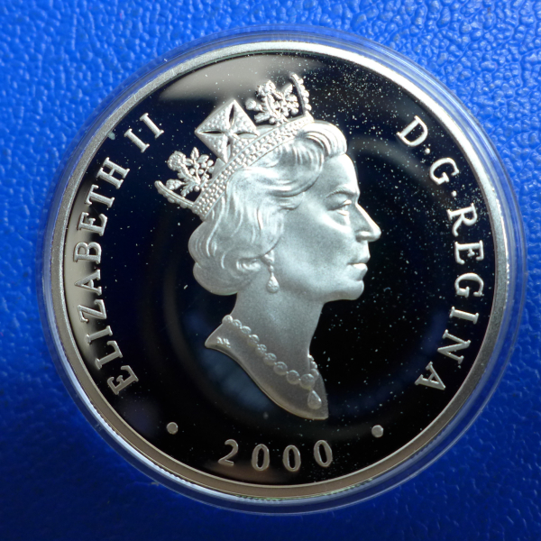 Kanada 20 Dollar 2000 Toronto Lokomotive 1 Oz Ag