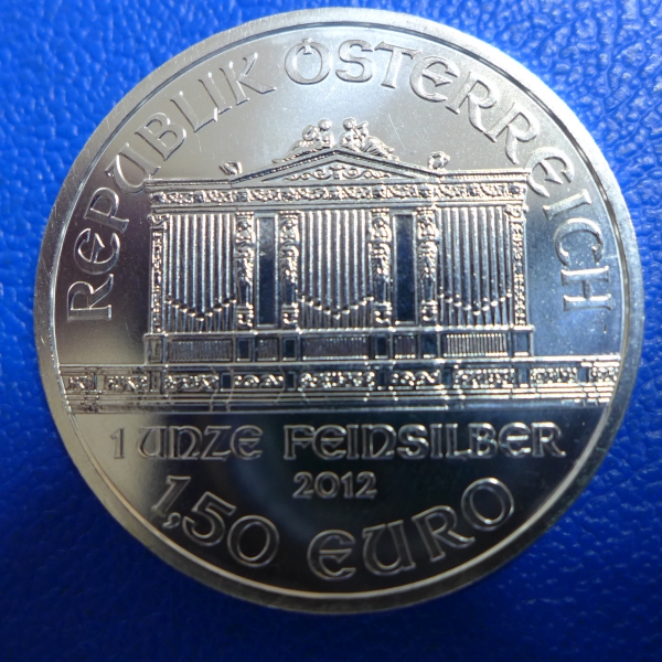 Österreich 1 Oz Philharmoniker 2012 Silber