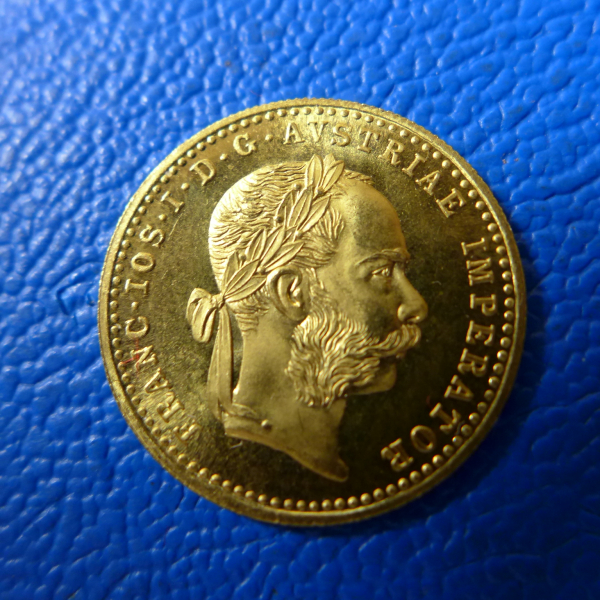 Österreich 1 Dukat 1915 Gold