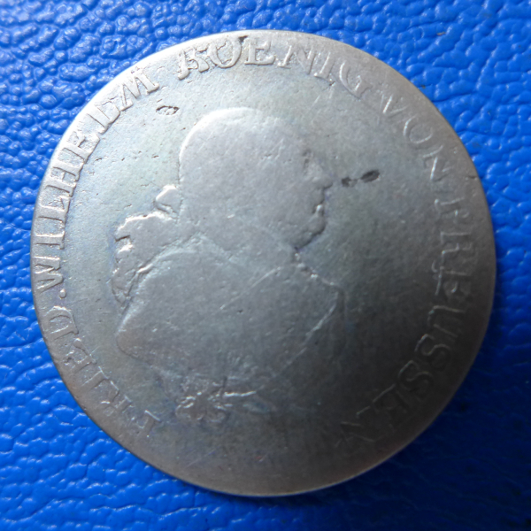 Brandenburg - Preußen 1/3 Taler 1791 Friedrich Wilhelm