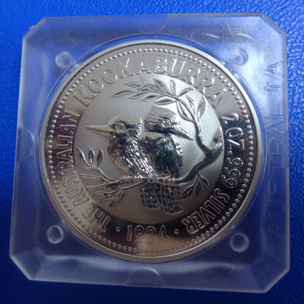 2 Oz 1994 Kookaburra Silber