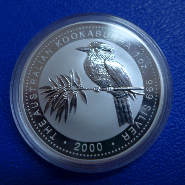 1 Oz 2000 Kookaburra Silber