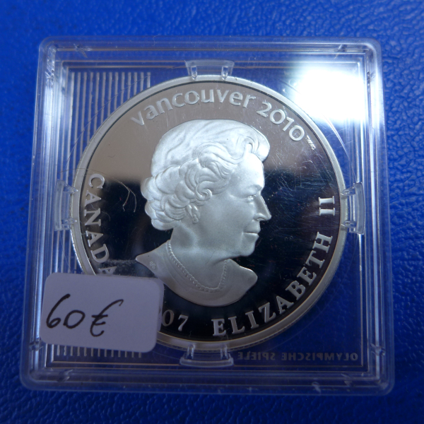 Kanada 25 Dollar 2007 Athlete's Pride - Stolz der Athleten Silber in PP