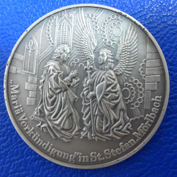 Silbermedaille Weihnachten in Oberbayern St. Stefan Mörlbach 1987