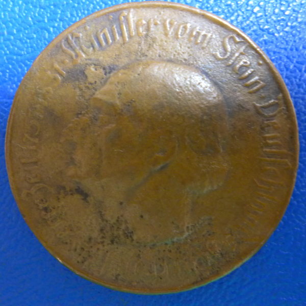 Provinz Westfalen 5 Millionen Mark 1923 vom Stein Kupfer/Zink Verkehrsfälschung ! !