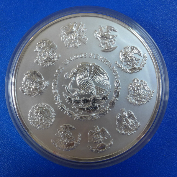 Mexico 1 KG 2003 Libertad in Silber Prooflike in orig. CoA