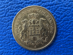 Hamburg 5 Mark 1877 J Stadtwappen Gold (1) Jaeger 208