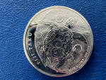 Fidschi 2 $ 2012 Taku Schildkröte 1 Oz Silber