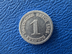 Kaiserreich 1 Pfennig 1918 D Ersatzmünze 1. Weltkrieg J-300