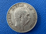 Sachsen 2 Mark 1902 E Albert Silber Jaeger 127 (2)