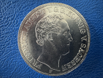 Sachsen Taler 1850 F Ausbeutetaler Friedrich August II Tolle Erhaltung