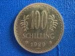 Österreich 100 Schilling 1929 Gold