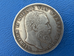 Württemberg 5 Mark 1899 F Wilhelm II J-176