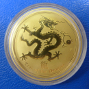 1 Oz 2012 Drache Lunar II Gold